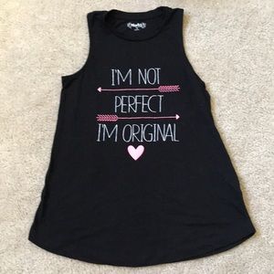 size 16 black tank top. Worn only a few times.